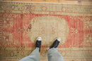 3x6.5 Vintage Distressed Oushak Rug Runner