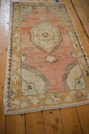 3x5 Vintage Distressed Oushak Rug