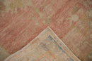 3x6.5 Vintage Distressed Oushak Rug Runner