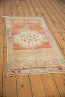 2.5x5 Vintage Distressed Oushak Rug Runner