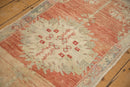 2.5x5 Vintage Distressed Oushak Rug Runner