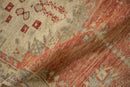 2.5x5 Vintage Distressed Oushak Rug Runner