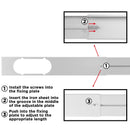 Portable AC Vent Kit for 5" Exhaust Hose