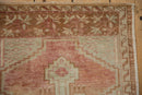 2x4 Vintage Distressed Oushak Rug Runner