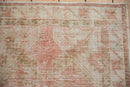 2.5x5.5 Vintage Distressed Oushak Rug Runner