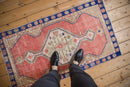 2.5x4.5 Vintage Distressed Oushak Rug