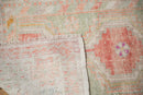 3x5 Vintage Distressed Oushak Rug