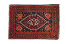 2x3 Vintage Fine Kashan Rug Mat