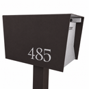 UpTown Box-2.0 in COCONUT - Modern Mailbox