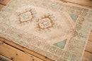 3x4.5 Vintage Distressed Oushak Rug