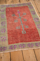 2x3.5 Vintage Distressed Oushak Rug
