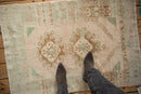 3x4 Vintage Distressed Oushak Square Rug