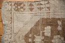 3x4 Vintage Distressed Oushak Square Rug