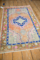 2.5x4.5 Vintage Distressed Oushak Rug