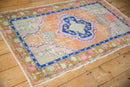 2.5x4.5 Vintage Distressed Oushak Rug