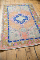 2.5x4.5 Vintage Distressed Oushak Rug