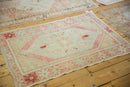 2.5x4 Vintage Distressed Oushak Rug
