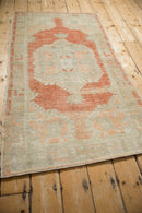 3x6 Vintage Distressed Oushak Rug Runner
