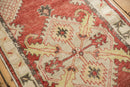 2.5x5.5 Vintage Distressed Oushak Rug Runner