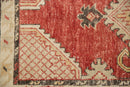 2.5x5.5 Vintage Distressed Oushak Rug Runner