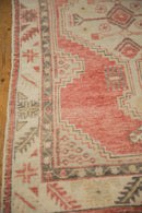 2.5x5 Vintage Distressed Oushak Rug Runner