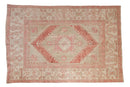 RESERVED 6x8.5 Vintage Distressed Oushak Carpet