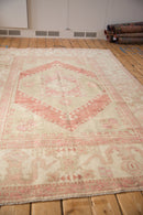 RESERVED 6x8.5 Vintage Distressed Oushak Carpet