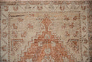 2.5x9 Vintage Distressed Oushak Rug Runner