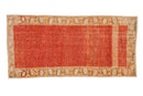 2x4 Vintage Distressed Oushak Rug Runner