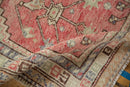 2.5x3 Vintage Distressed Oushak Square Rug