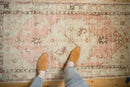 2.5x5 Vintage Distressed Oushak Rug Runner