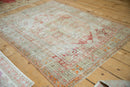 3x4 Vintage Distressed Oushak Square Rug