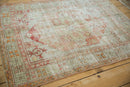 3x4 Vintage Distressed Oushak Square Rug