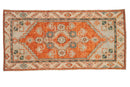 2.5x5 Vintage Distressed Oushak Rug Runner