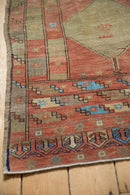 2.5x3 Vintage Distressed Oushak Square Rug