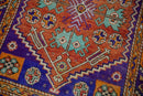 3x4 Vintage Distressed Oushak Square Rug