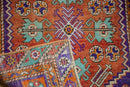 3x4 Vintage Distressed Oushak Square Rug