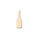 Unfinished Wood Wine Bottle Silhouette - Craft- up to 46" DIY