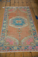 2.5x5 Vintage Distressed Oushak Rug Runner