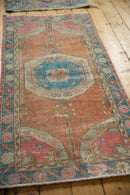 2.5x5 Vintage Distressed Oushak Rug Runner