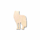 Unfinished Wood Wolf Silhouette - Craft- up to 46" DIY