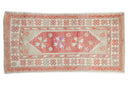 2.5x5 Vintage Distressed Oushak Rug Runner