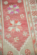 2.5x5 Vintage Distressed Oushak Rug Runner