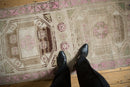 2.5x5.5 Vintage Distressed Kurd Rug Runner