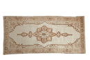 4x9 Vintage Distressed Oushak Rug Runner