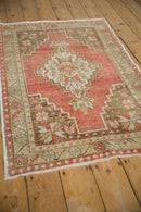 3x4.5 Vintage Distressed Oushak Rug