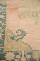 4x6.5 Vintage Distressed Oushak Rug