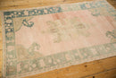 4x6.5 Vintage Distressed Oushak Rug