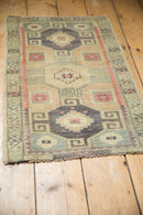 1.5x2.5 Vintage Distressed Kars Rug Mat