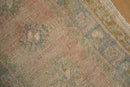 1.5x3 Vintage Distressed Oushak Rug Mat